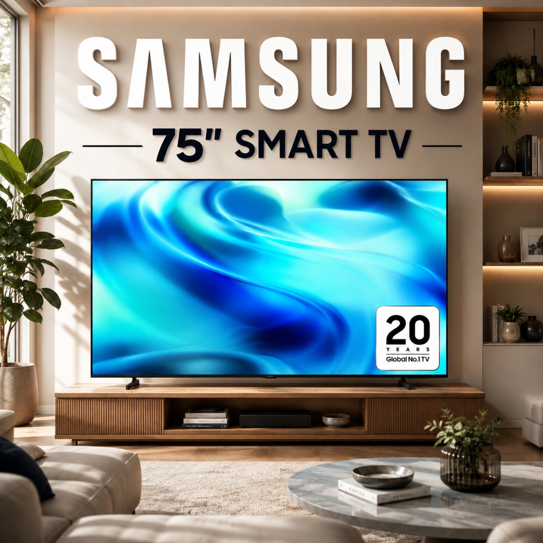 Samsung 75″ Smart TV