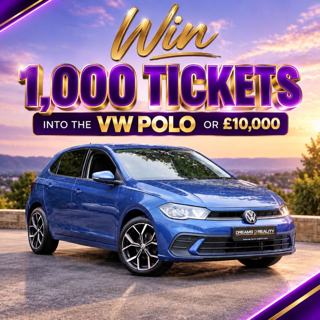 Win 1,000 VW Polo or £10,000 Tickets