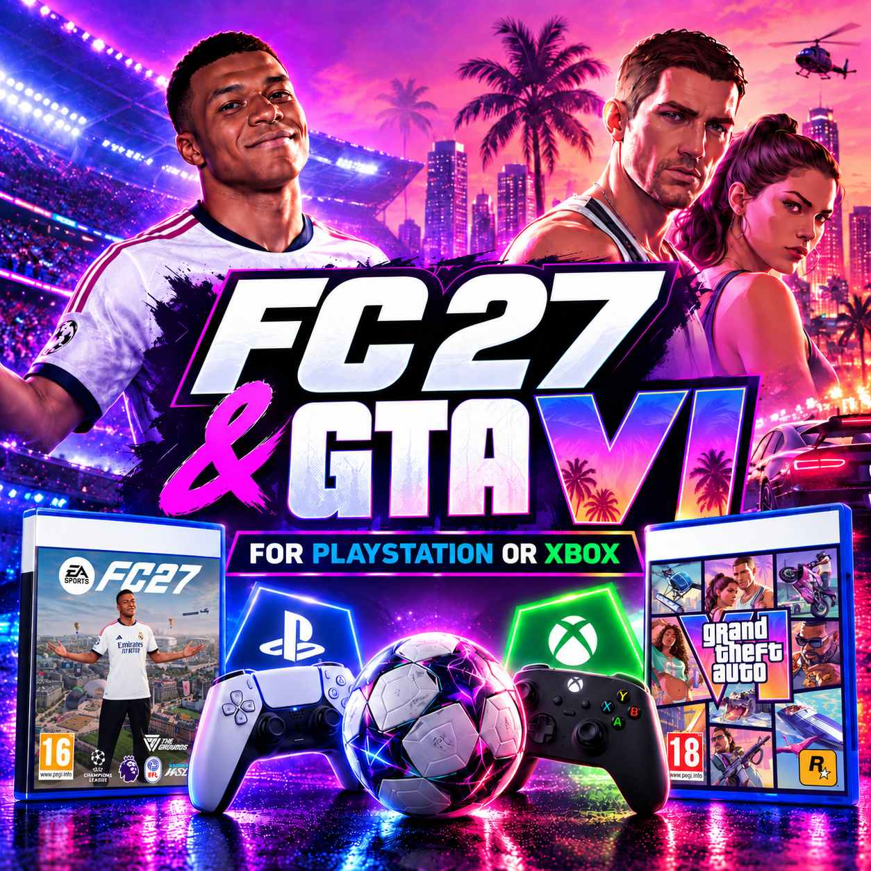 FC 27 & Grand Theft Auto VI