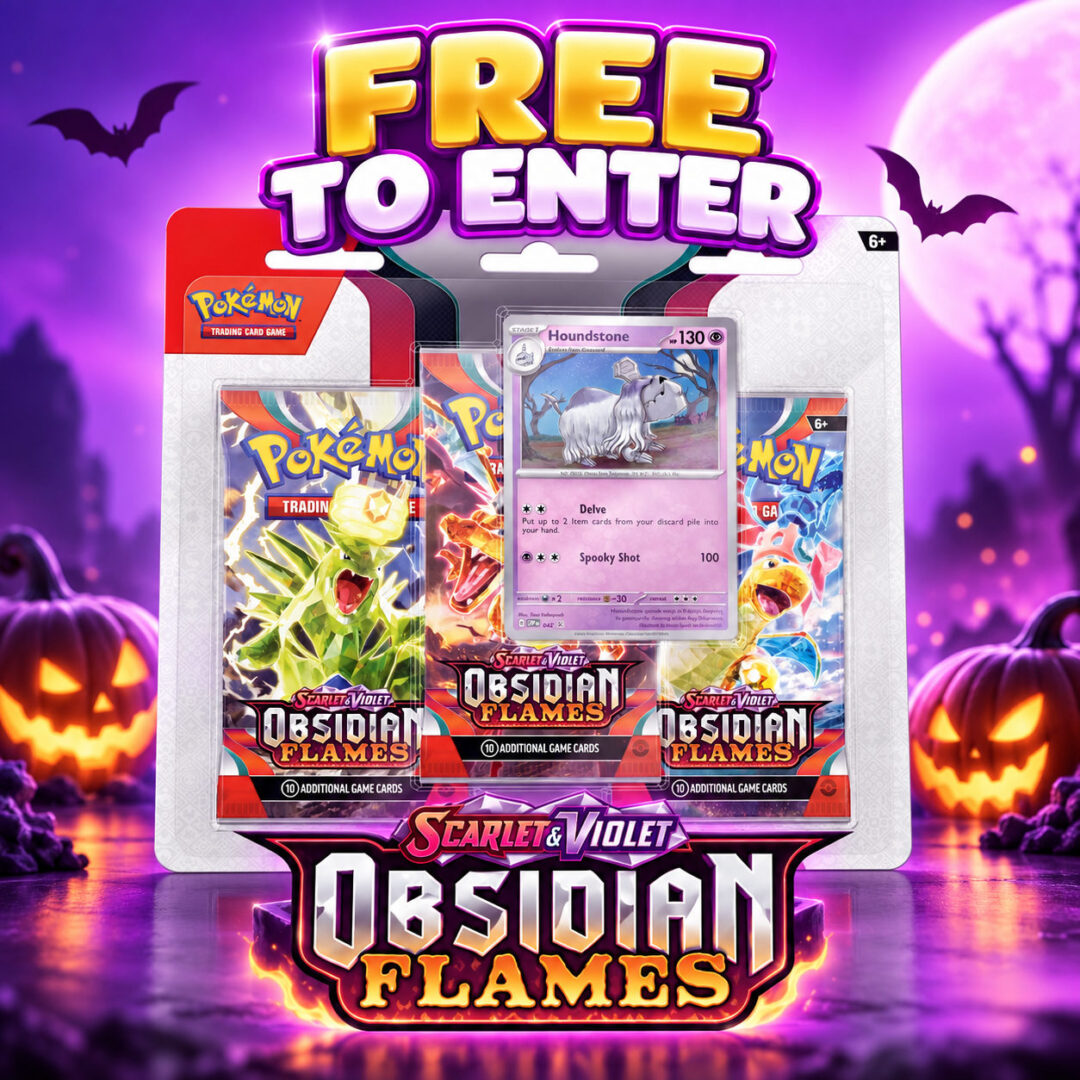 Free Pokémon Obsidian Flames 3 Pack