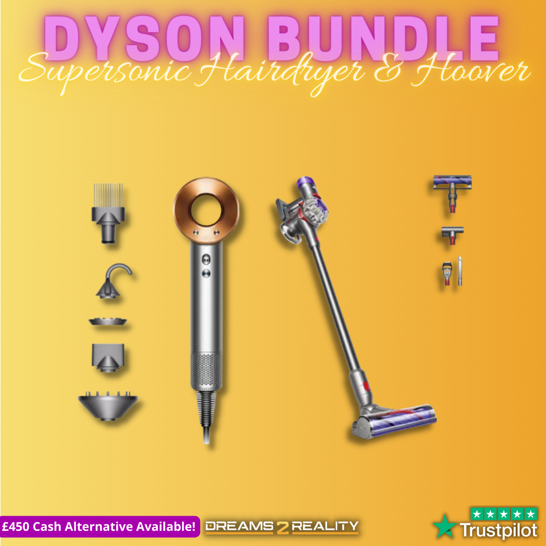 Win a Dyson Supersonic Hair Dryer & Dyson Cordless Hoover Dreams 2