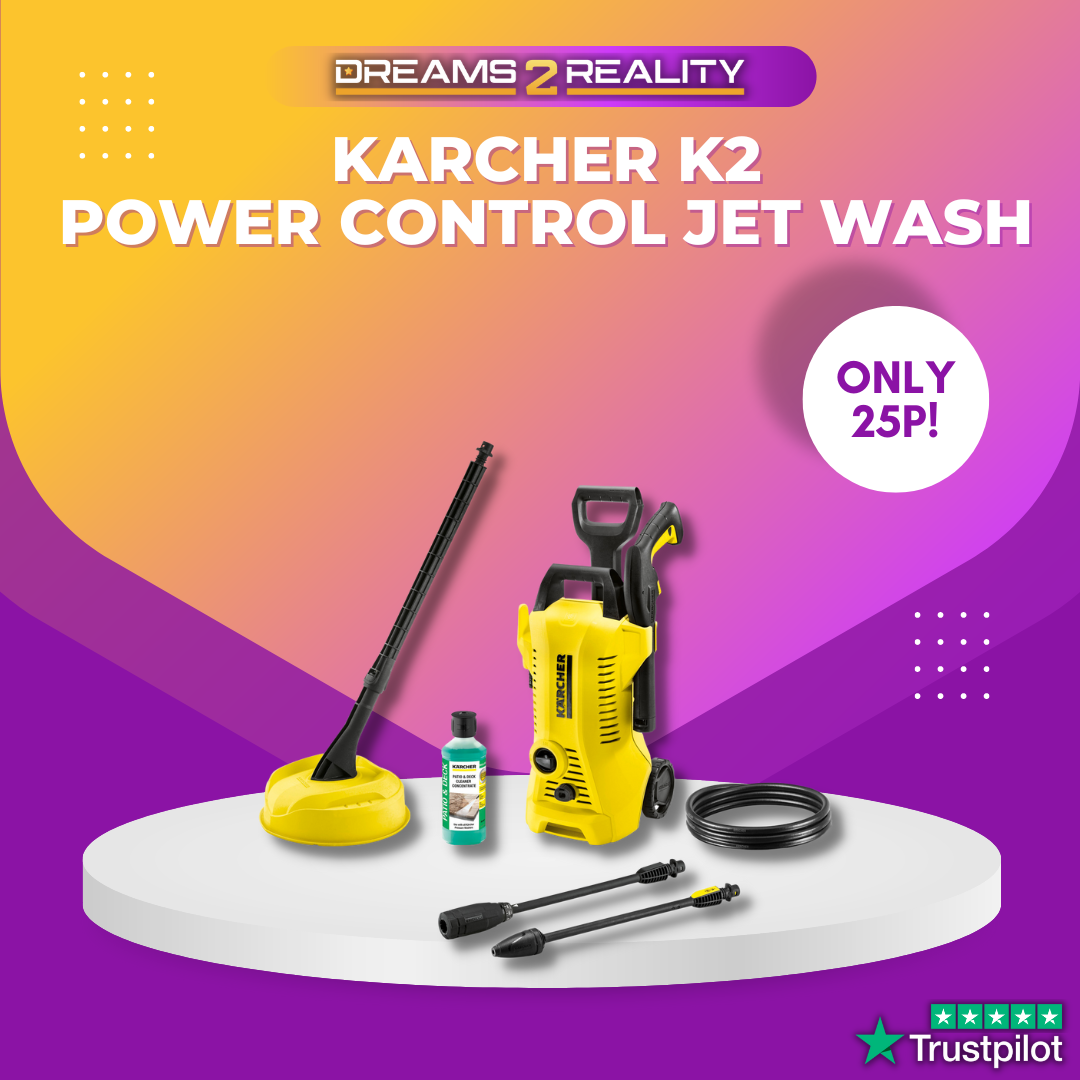 Win a Karcher K2 Full Control Pressure Washer Dreams 2 Reality