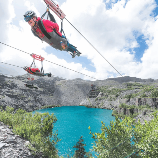 One Night North Wales Break with Fizz and Zip World Velocity For Two - Image 2
