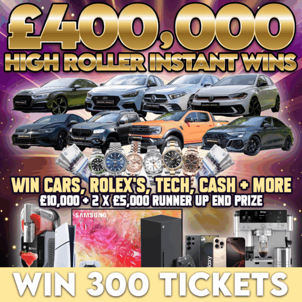 Win 300 Tickets Into The High Roller Comp