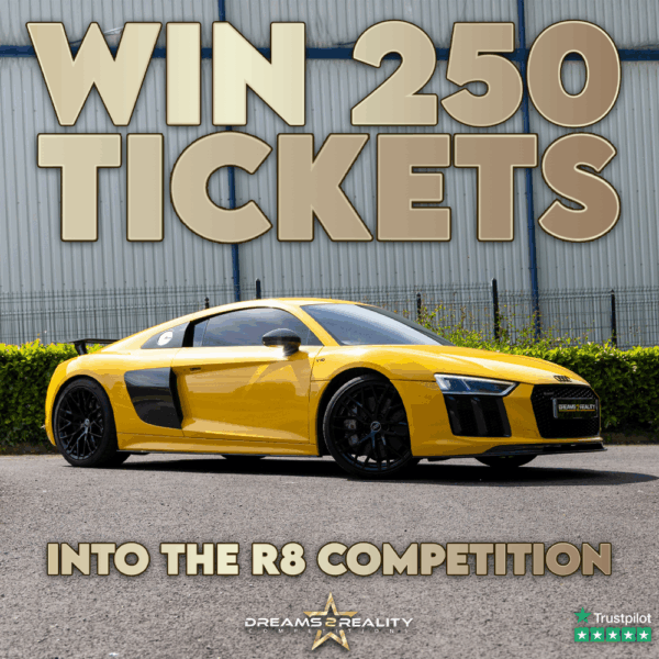 Win 250 Tickets Into The AUDI R8 Competition