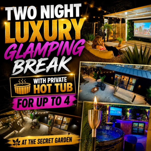 Two Night Luxury Glamping Break At The Secret Garden